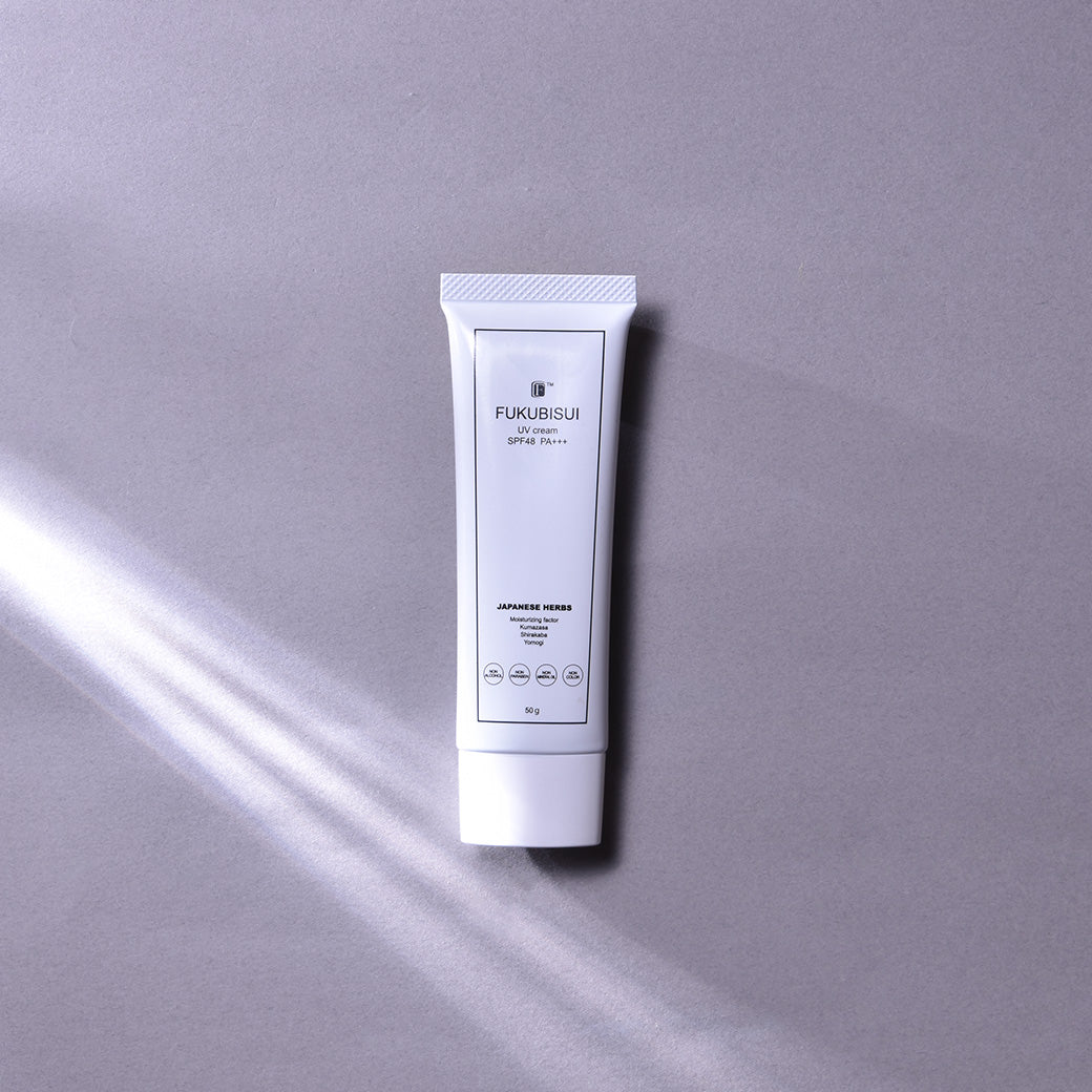 【開発秘話】肌が弱い人ほど使ってほしい。FUKUBISUI UVクリームが「SPF48」なのに優しい理由。