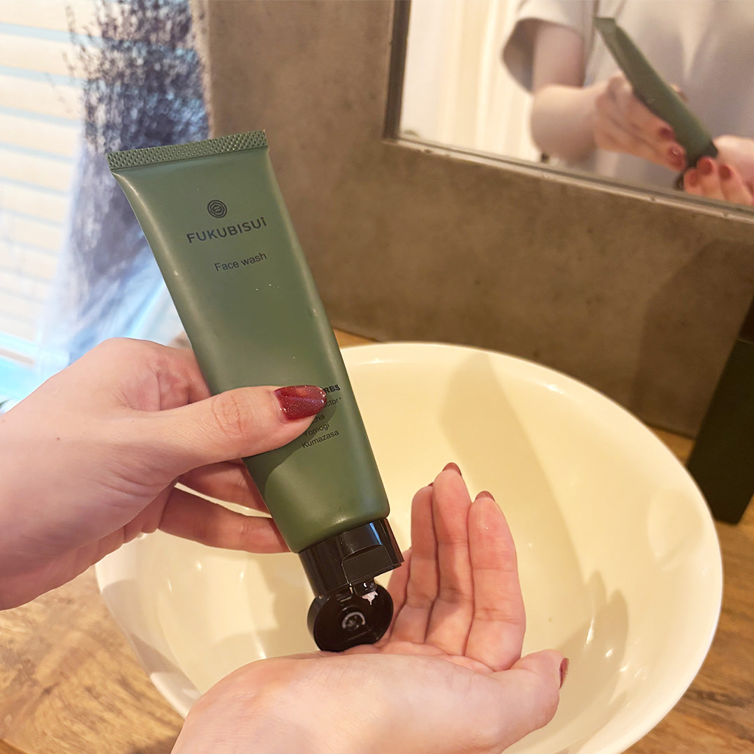【脂性肌・ゆらぎ肌】朝のTゾーン皮脂＆くすみをオフ！BAが絶賛する「matcha洗顔」と自分をいたわる朝の1分習慣