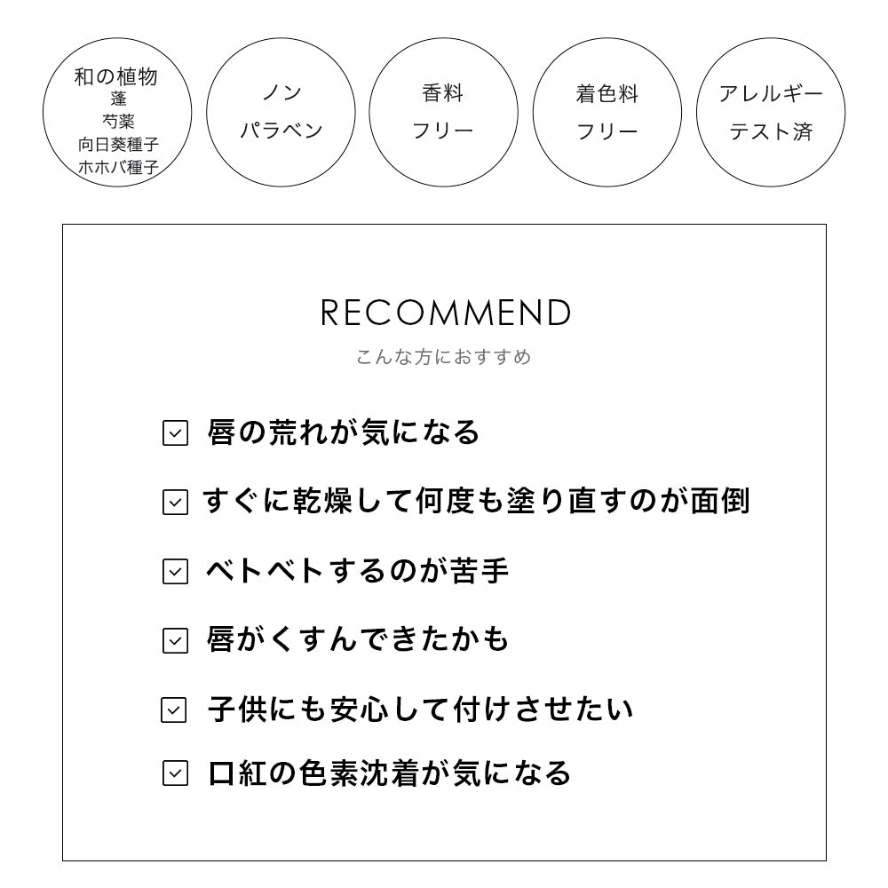 リップクリーム